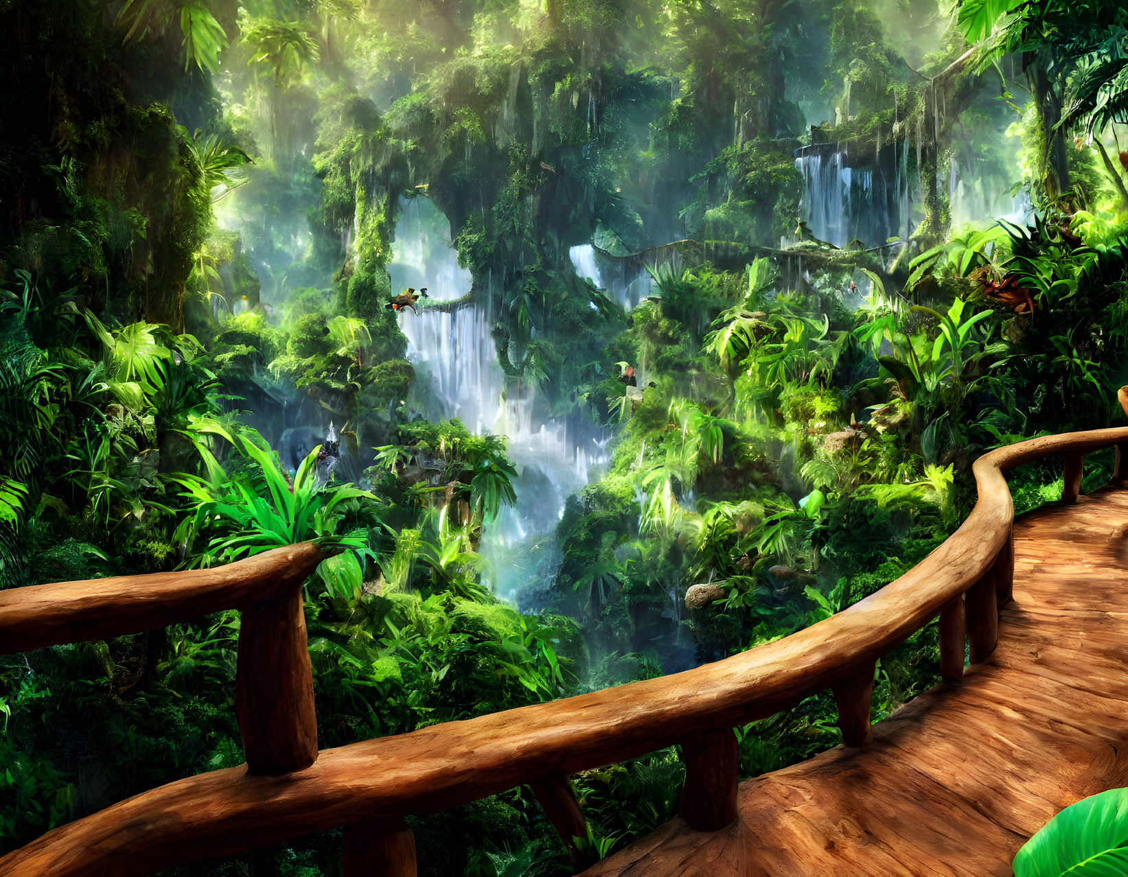 Dreamy Jungle Lookout