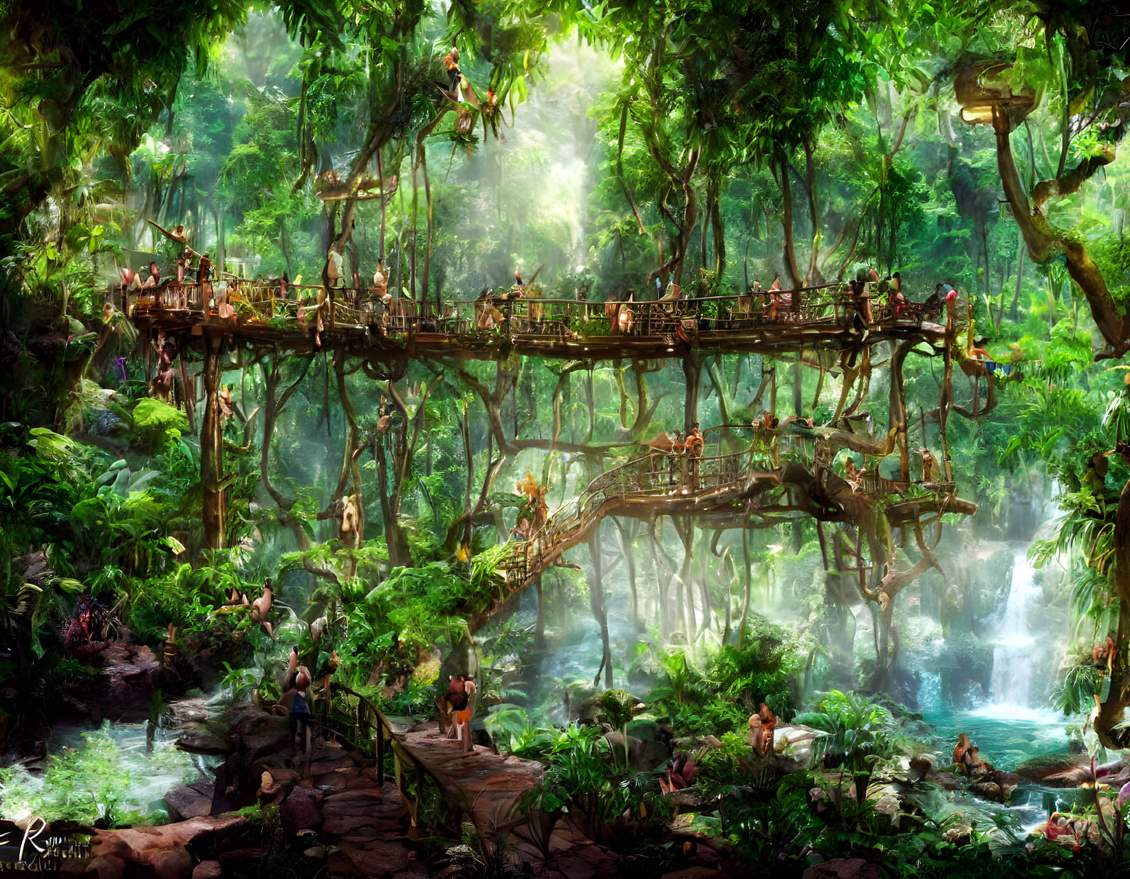 Jungle Bridges