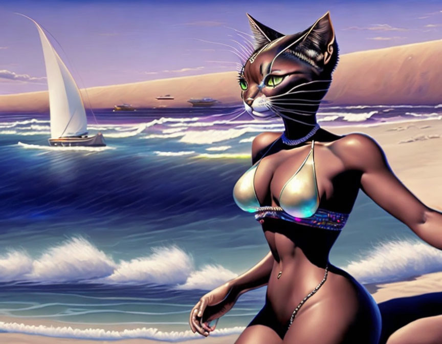 Beach Blanket Bastet