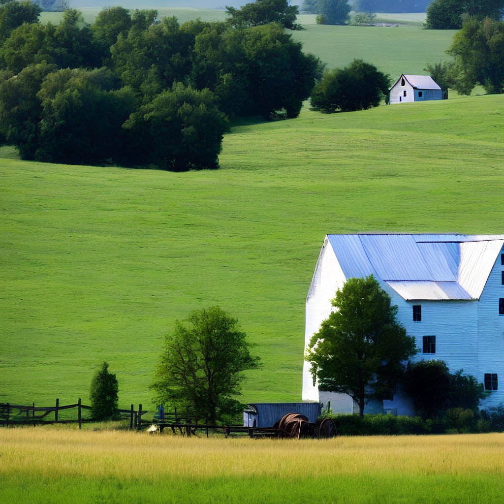  a farmhouse