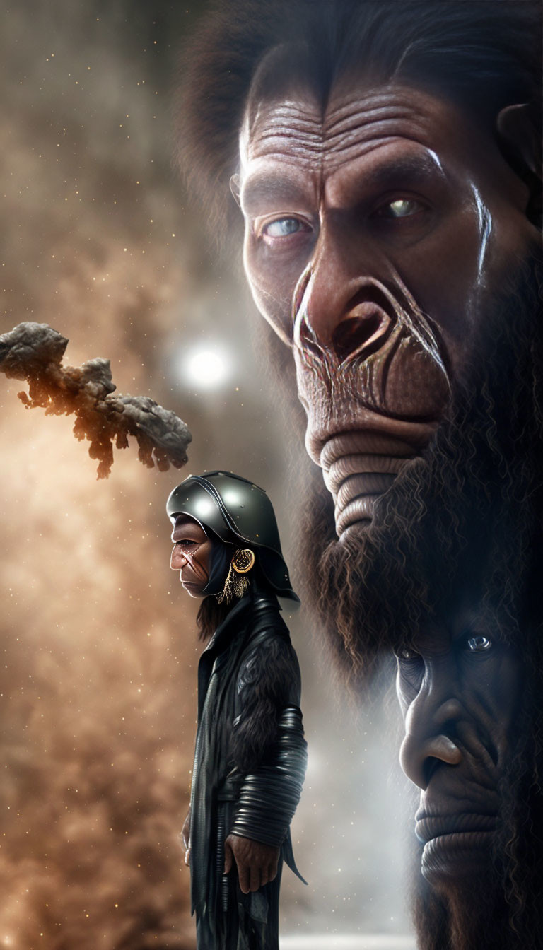 Futuristic Planet of the Apes