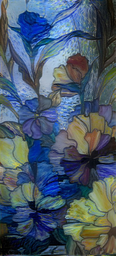 Stained Glass Flowers 