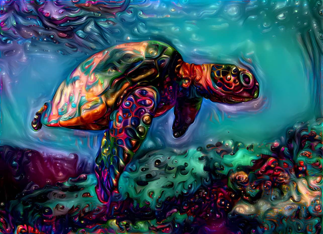 Underwater Turtle