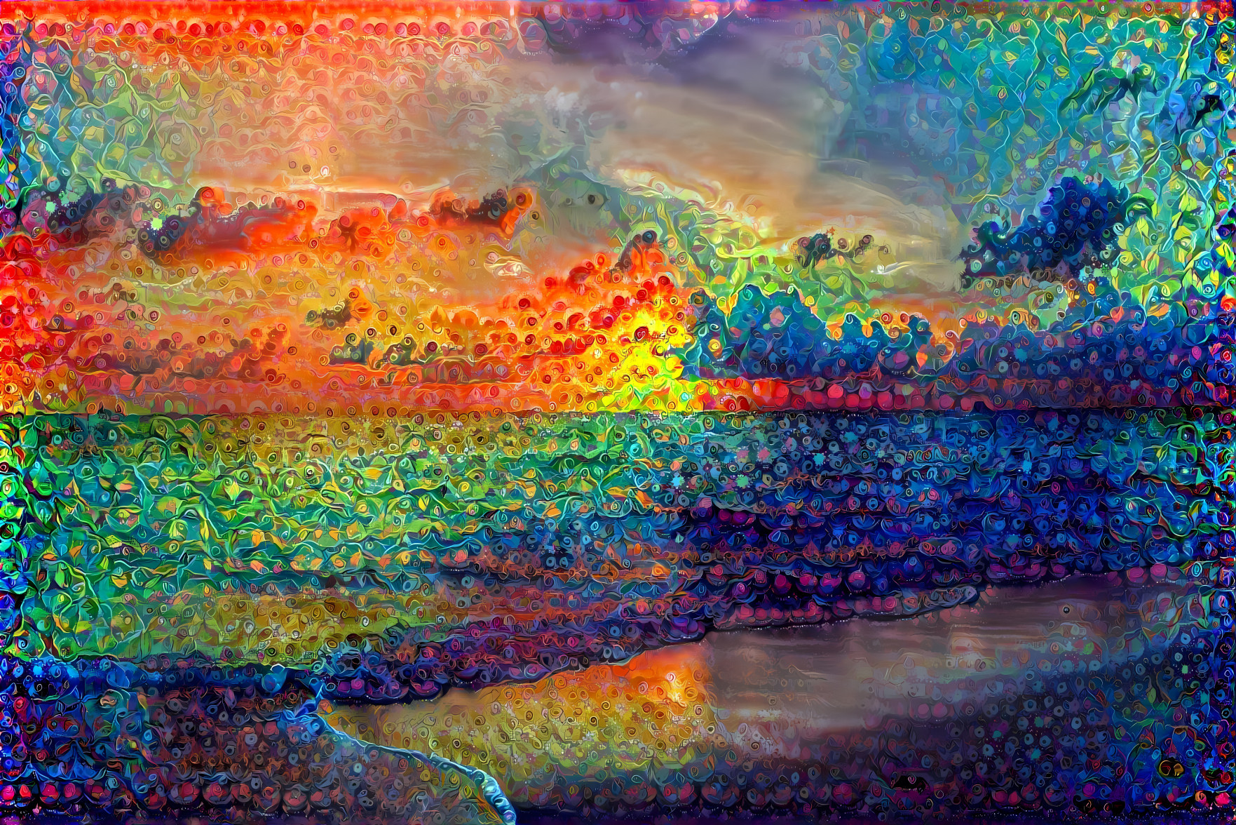 Rainbow Landscape