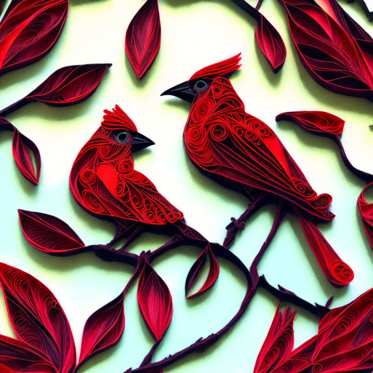 Red birds 
