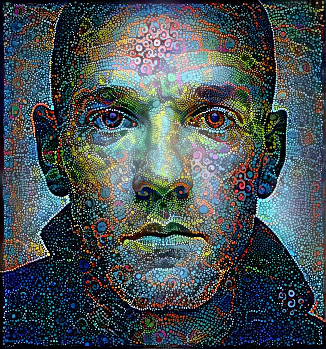 Deep Dreaming Michael Stipe of R.E.M.