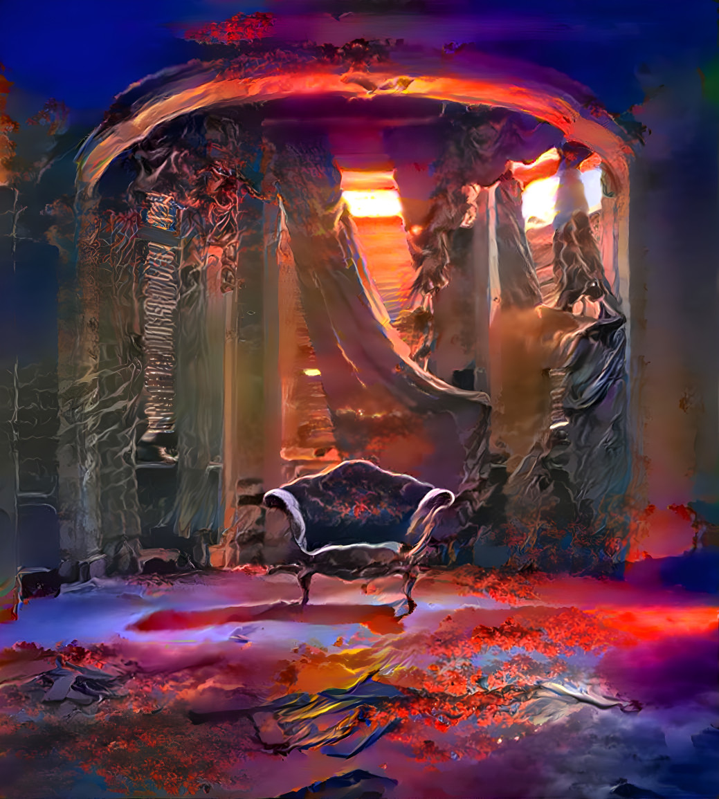 The Deep Dream Chair waits