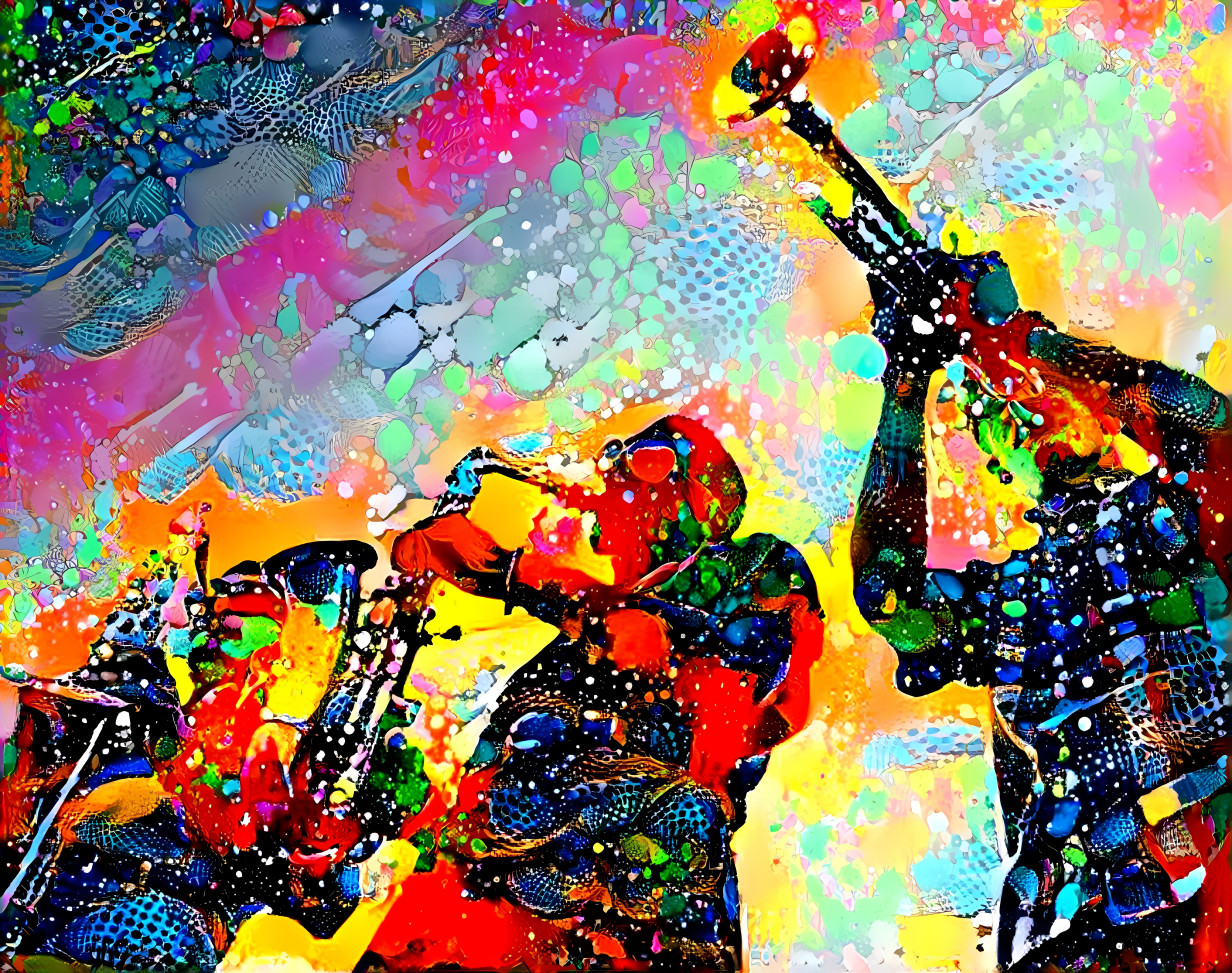 Deep Dreaming Memphis Horns