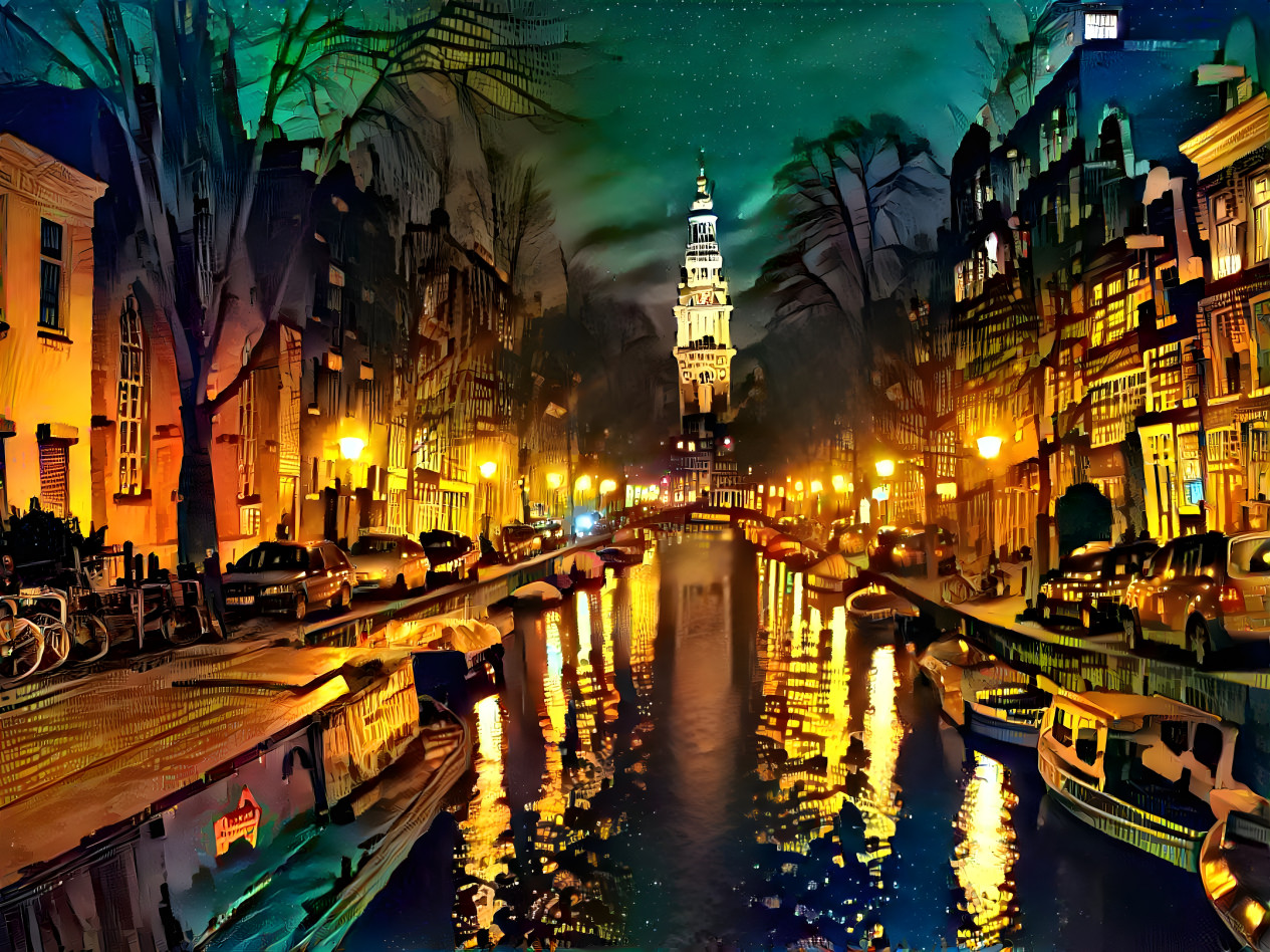 Amsterdam Deep Dream, January 2007