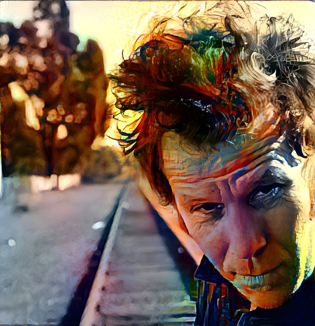 Would you hop the Deep Dream train with Tom Waits?