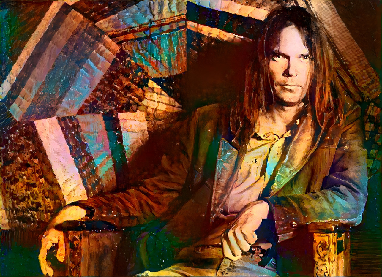 Deep Dreaming Neil Young