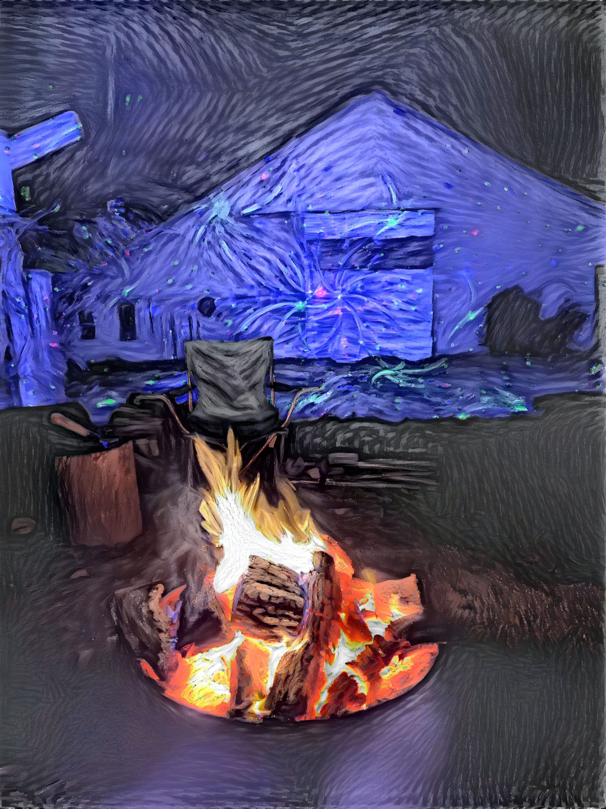 Solstice fire