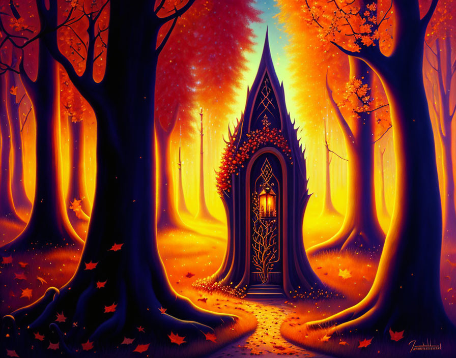 Autumn is in the air and Samhain traditions dot th