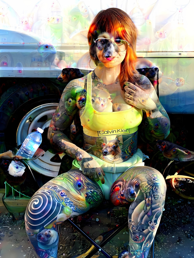 Tattoo lady 