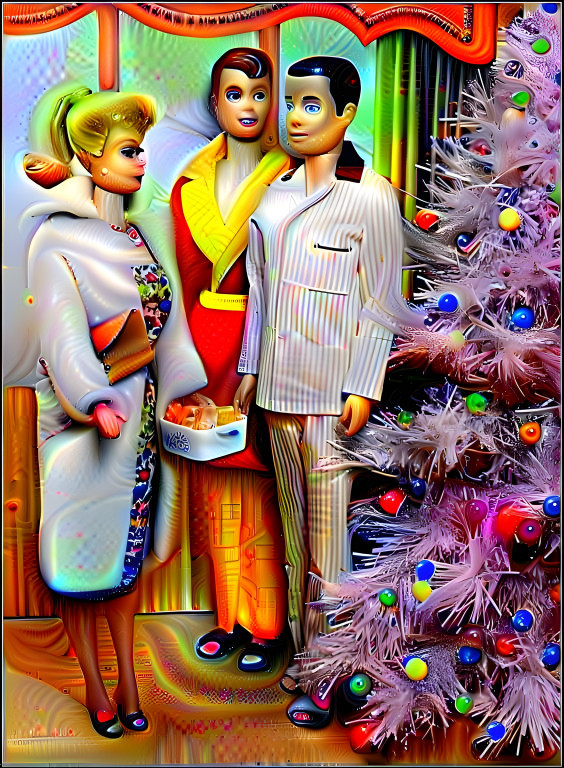 Barbies groovy Christmas