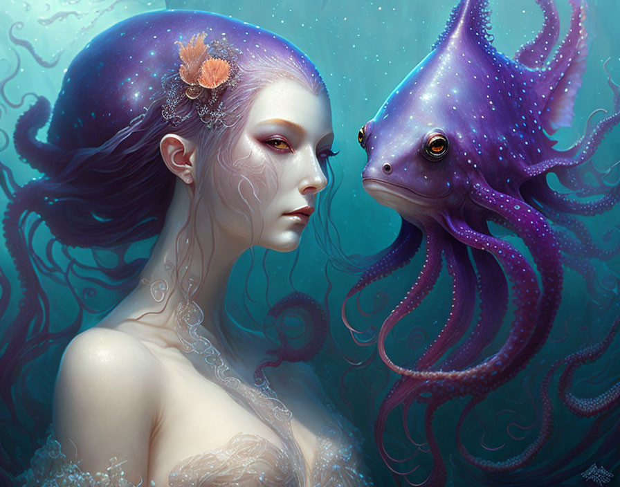 Miss Kraken and Mister Tentaclefish