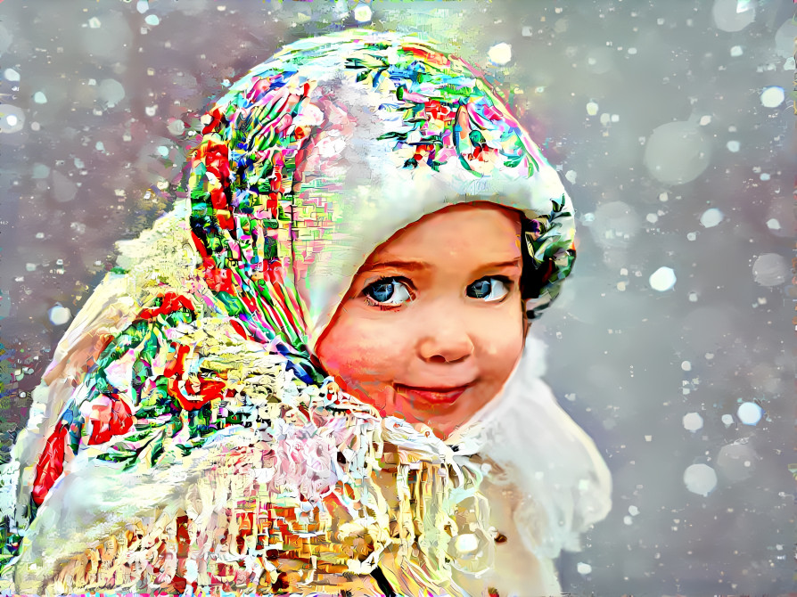 Winter children's photo shoot.