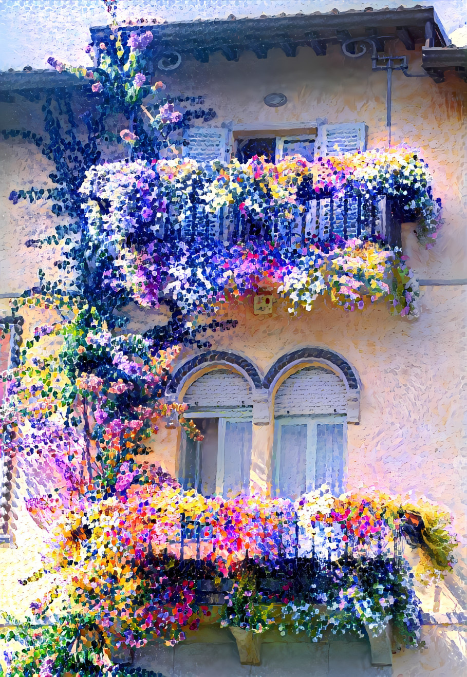 Landscaping of balconies