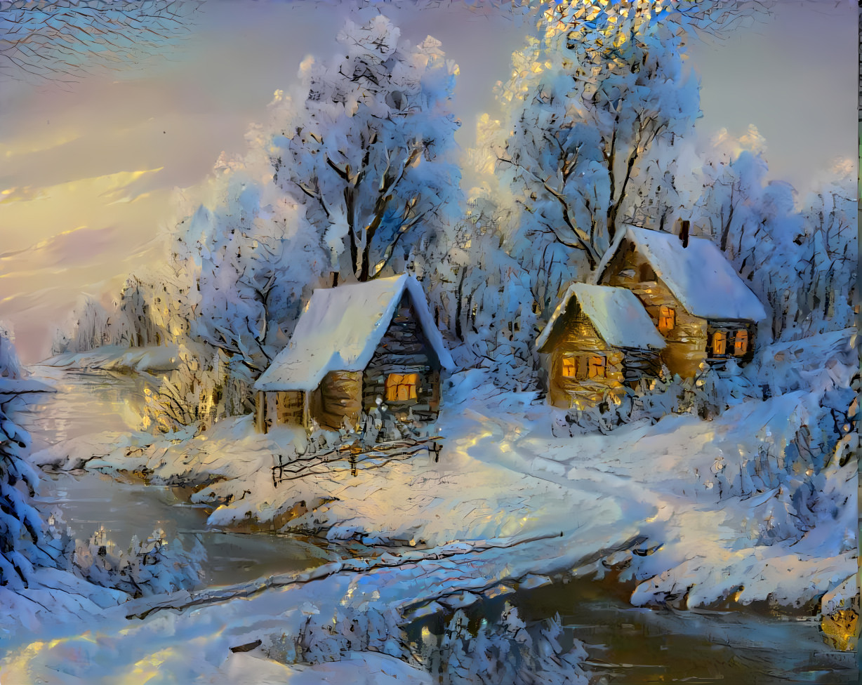 Winter evening 