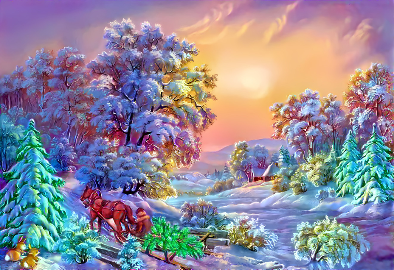 "Winter morning" 