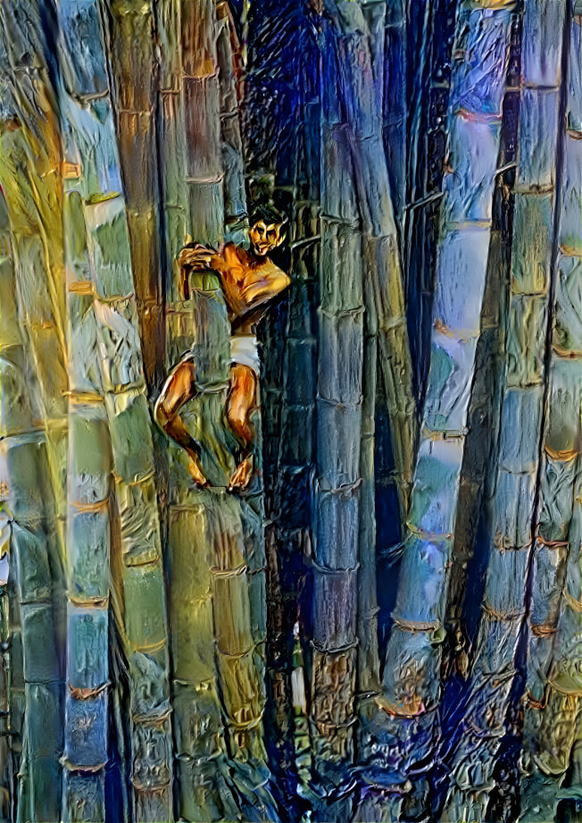 bamboo man