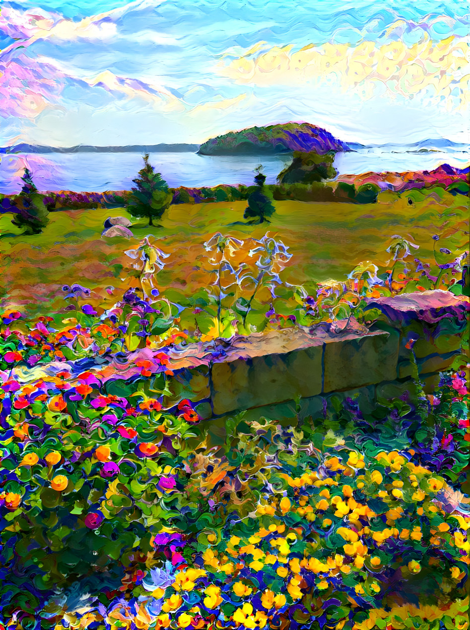 Flowers at Bar Harbor