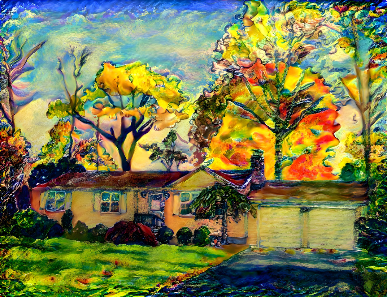 House in the Fall