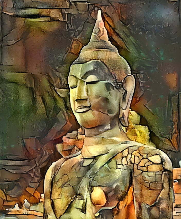 Buddha statue - v9