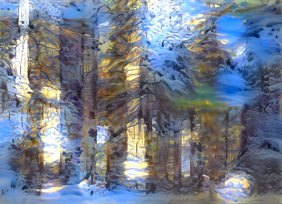 Forest - winter version