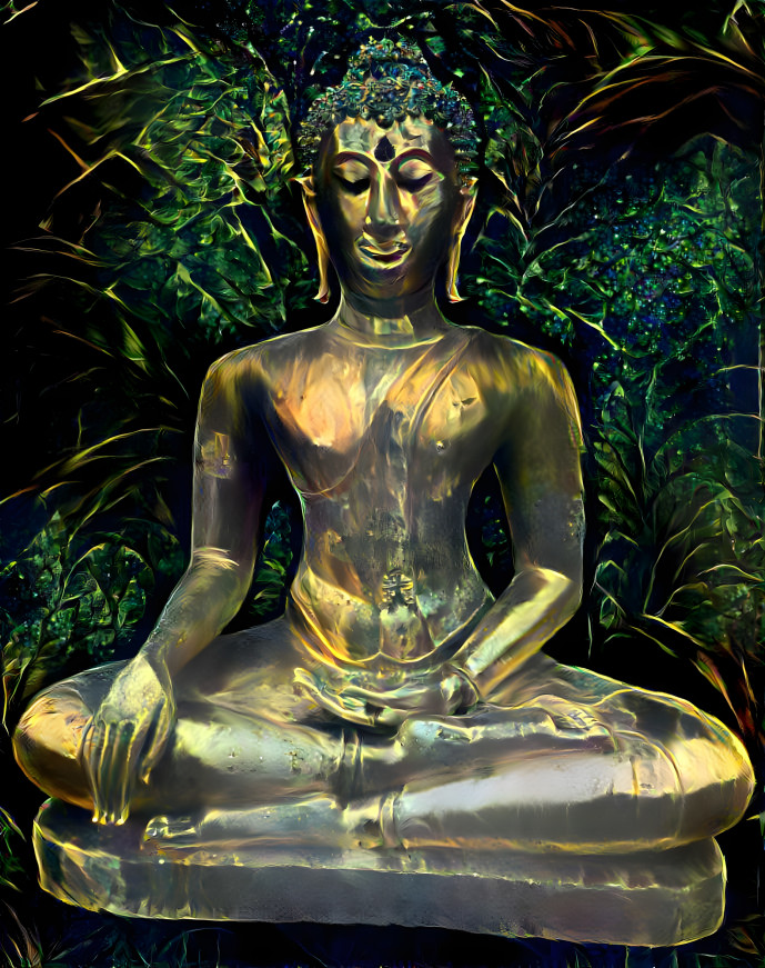 Green Buddha