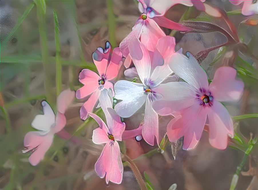 Pink flowers