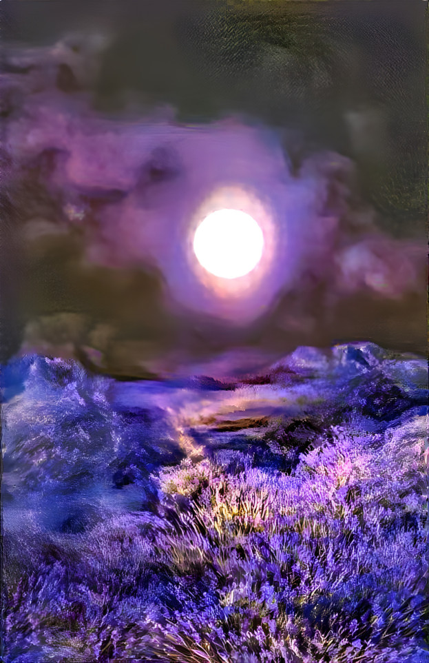 Purple moon