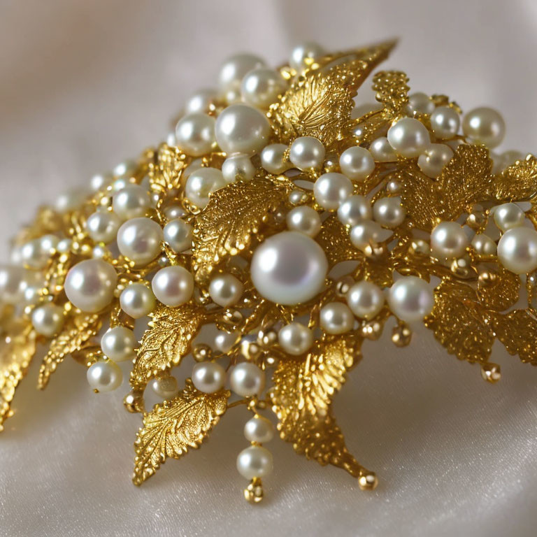 Gold and pearls
