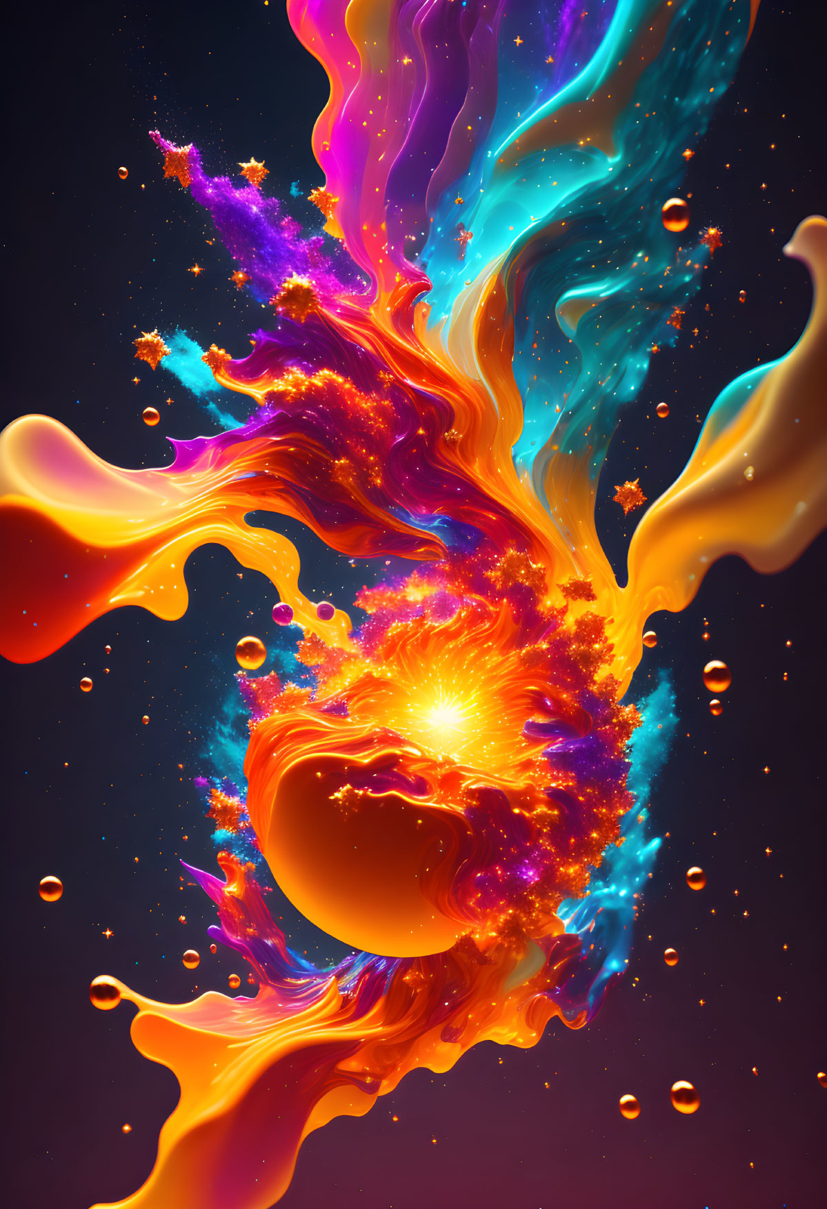 Liquid Fireworks