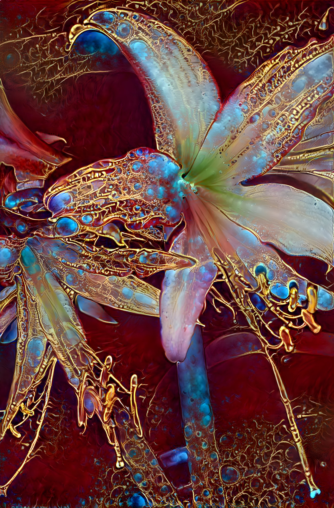 Amaryllis in Window Sill