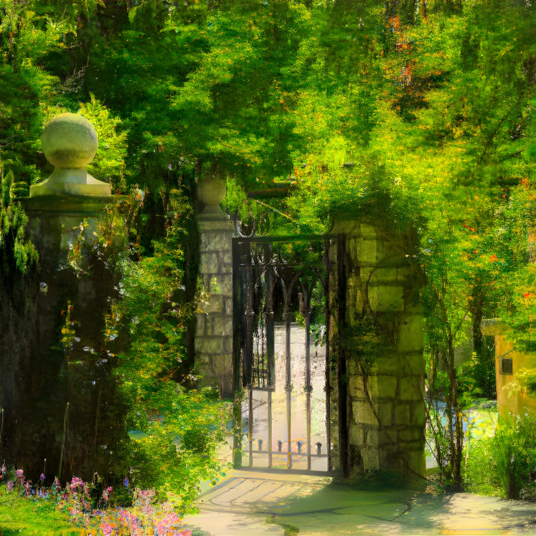 Botanical Garden Gate