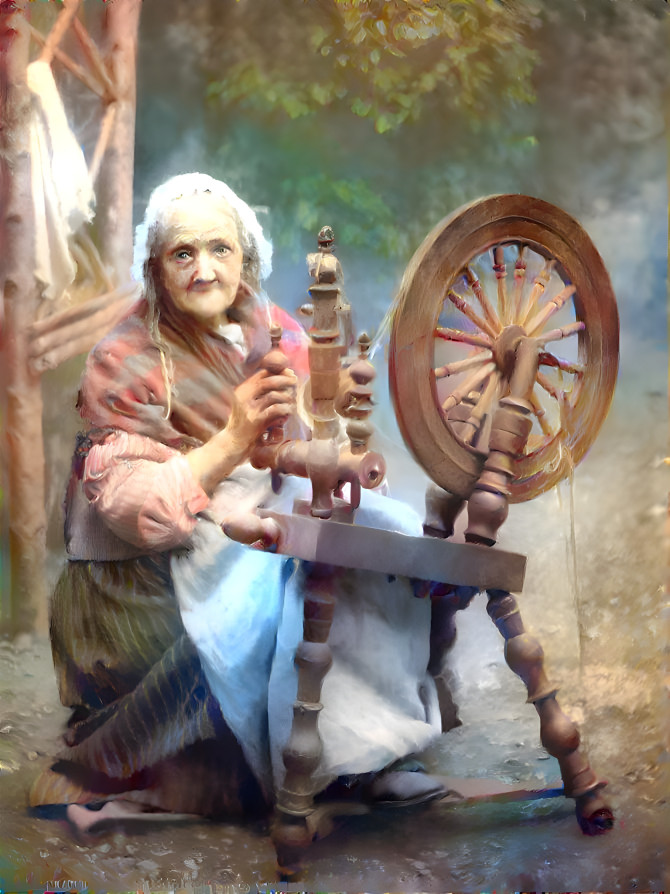 Spinning Wool