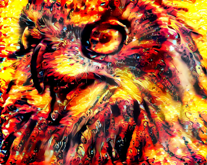 Owl on Fire