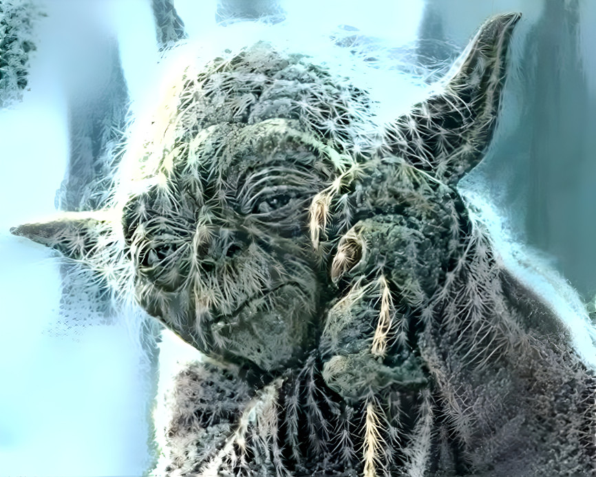 Spiky Yoda