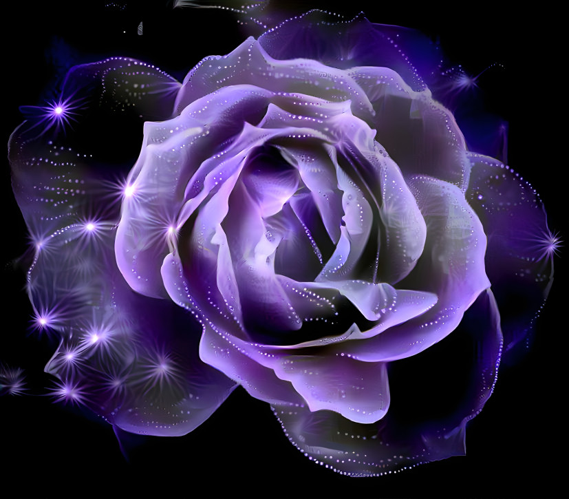 Roses are purple