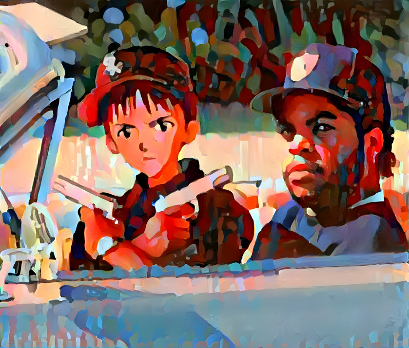 Shinji and Ice Cube