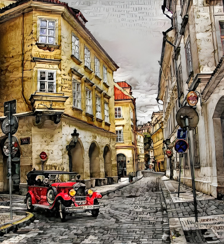 Old Car on Street