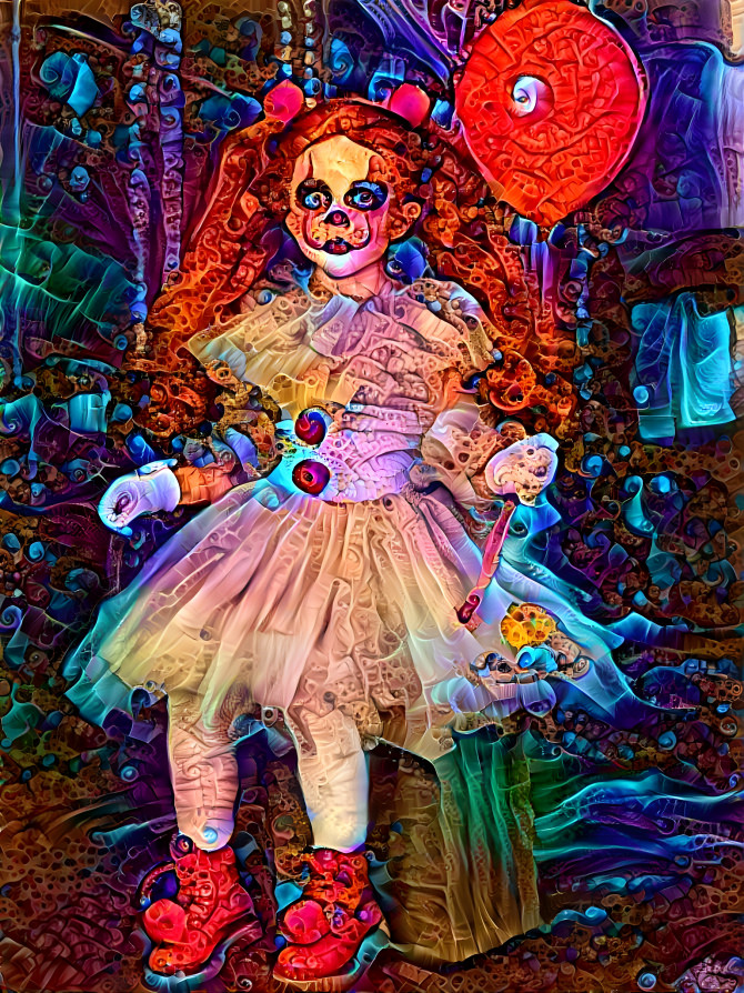 The Haunted Clown Doll