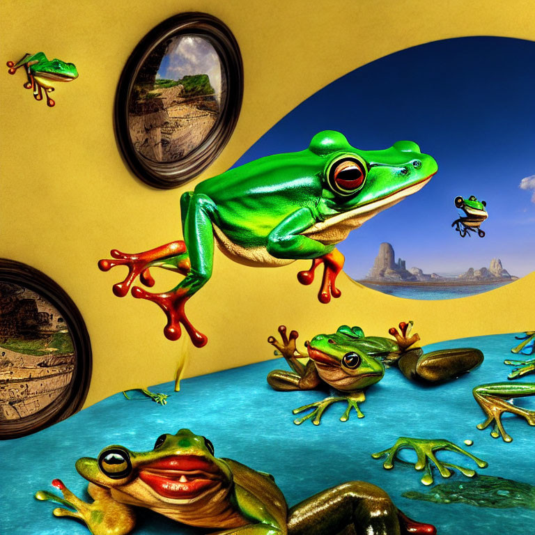 Frogs Plague - Exodus 8:1–4