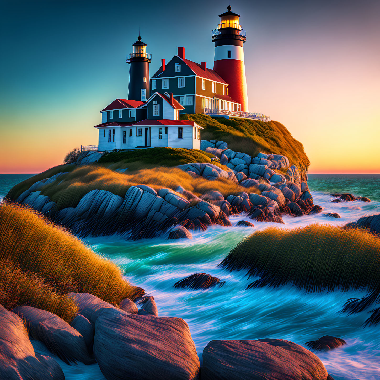 Lake Michigan Lighthouse