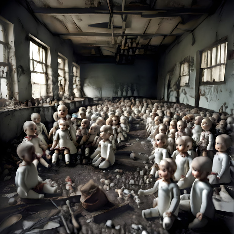 Creepy Doll Factory