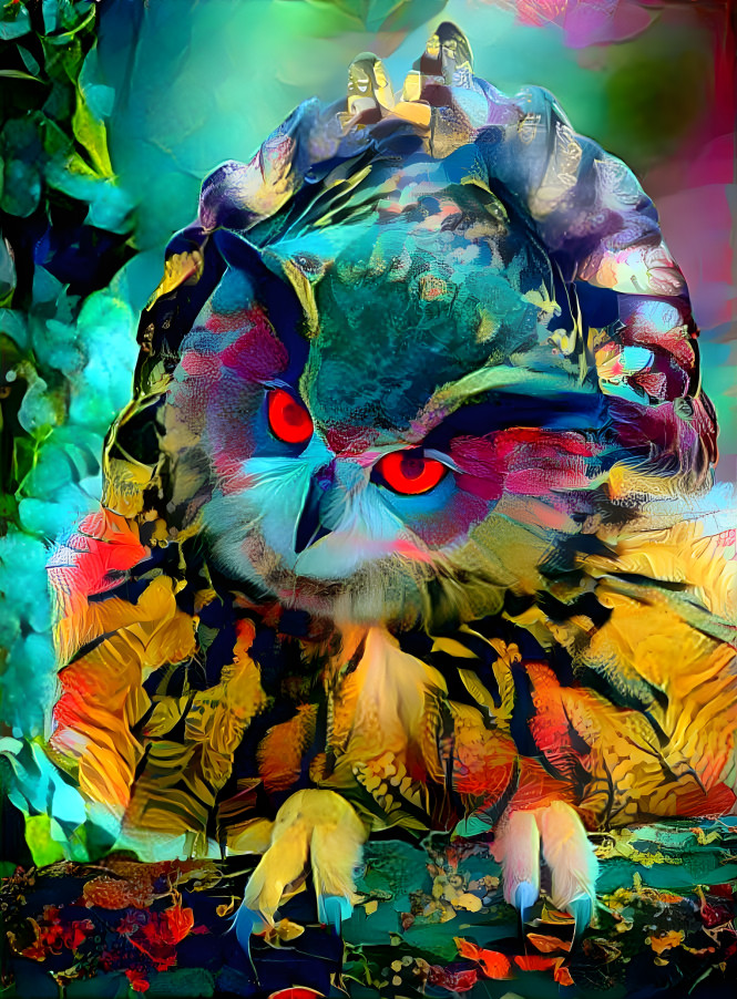 Red Eyed Owl