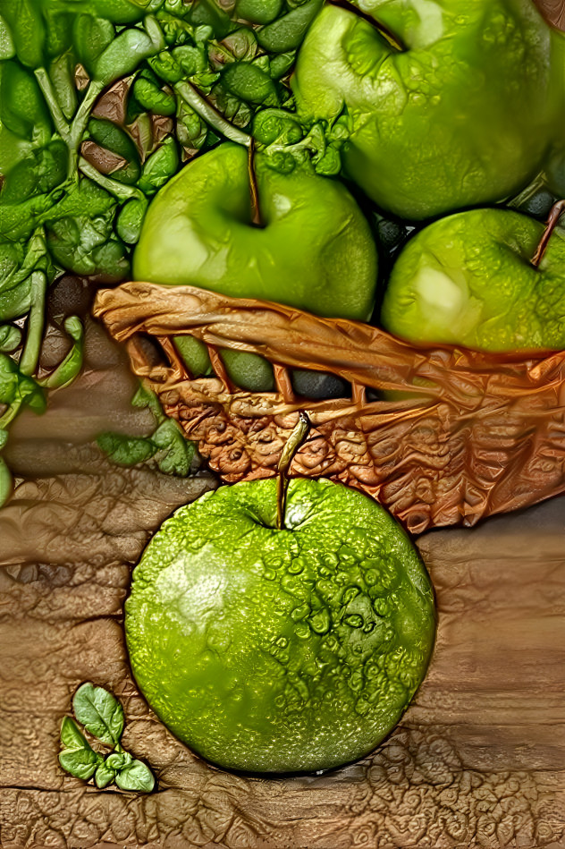 Green Apples Still Life