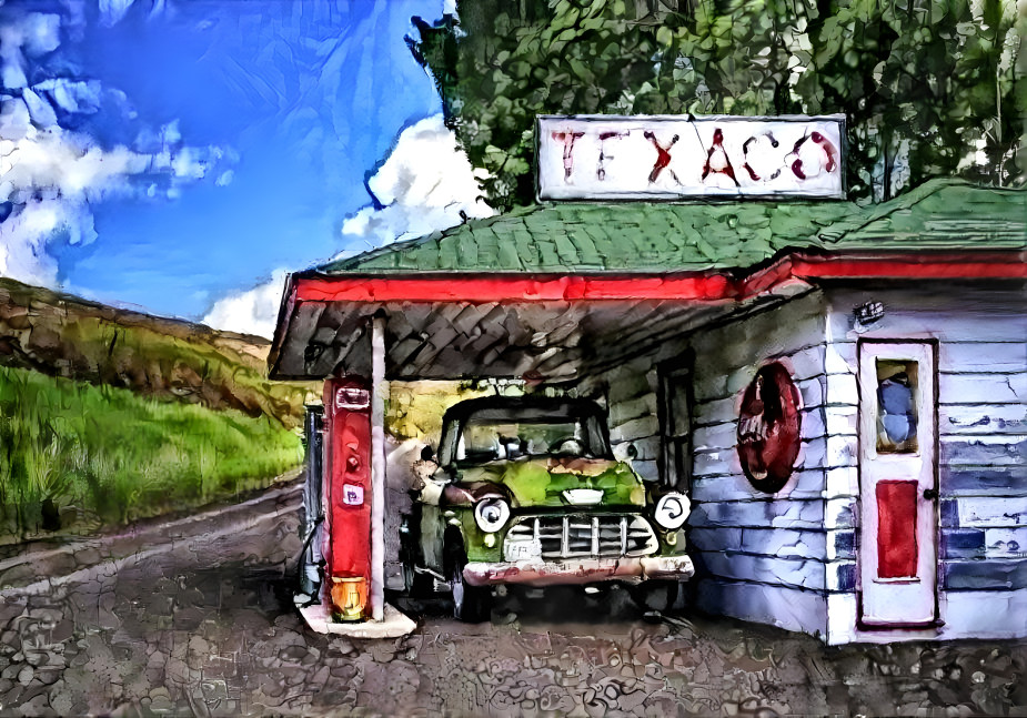 Old Gas Station