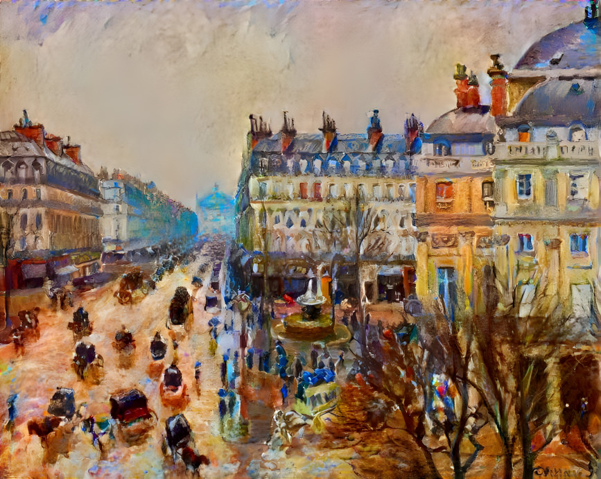 Pissaro Painting